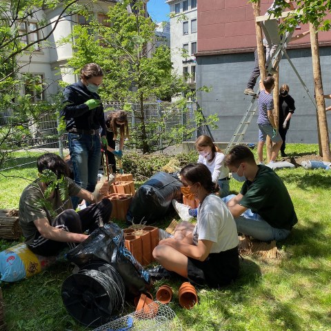 Aktionstag Gymnasium Leonhard (38). Vergrösserte Ansicht