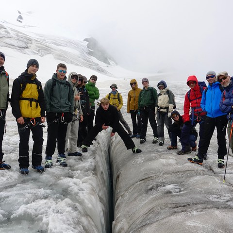 Steingletscher6. Vergrösserte Ansicht
