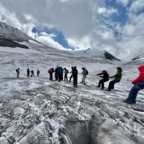 Steingletscher5. Vergrösserte Ansicht