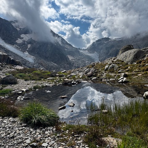 Steingletscher2. Vergrösserte Ansicht