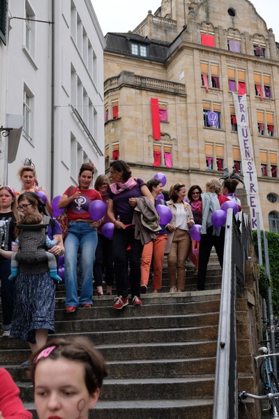 Frauenstreik am GL 3